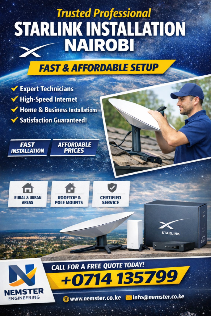Starlink Installation Nairobi