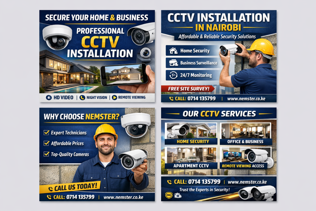 security camera installation Kenya
