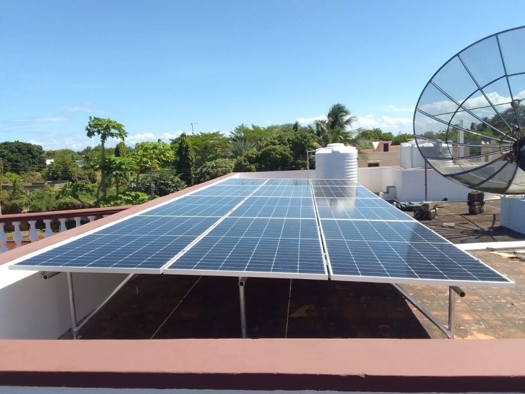 residential solar power installation Kenya