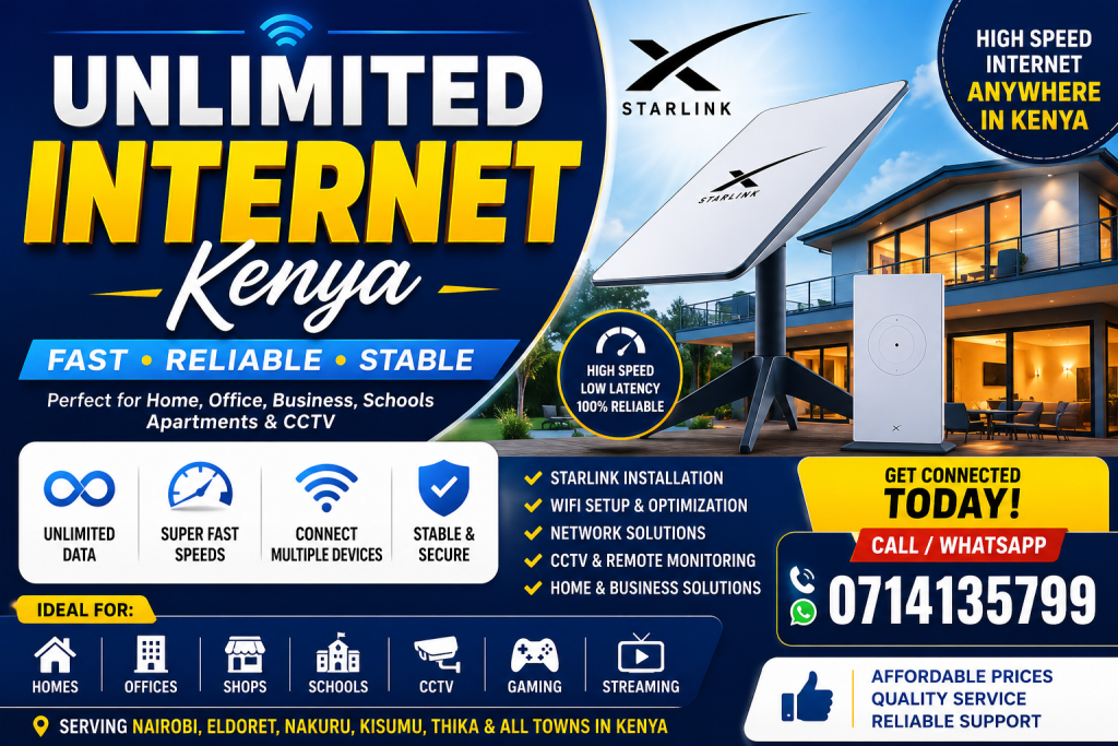 Unlimited internet Kenya