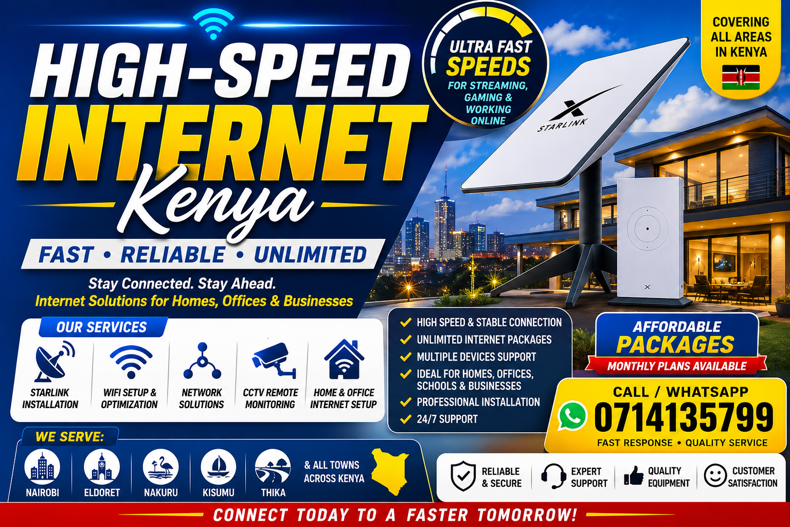 Starlink Residential Kenya