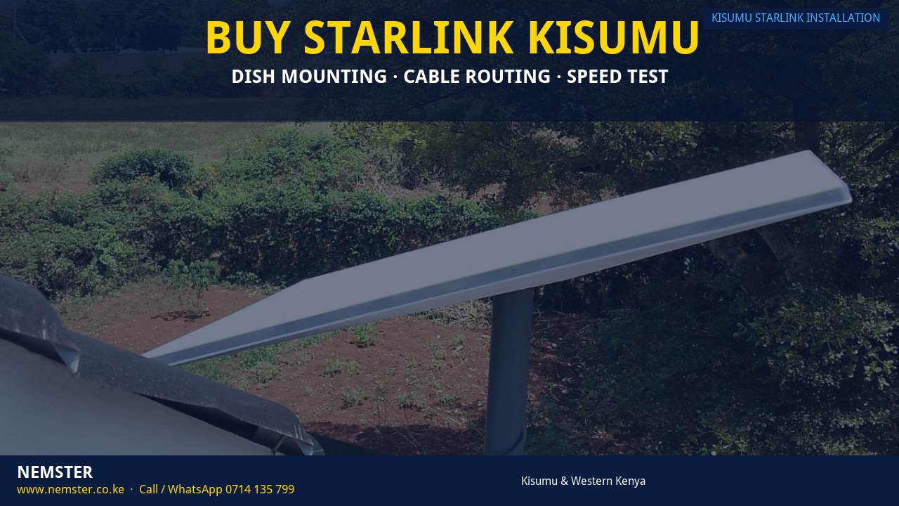 Buy Starlink Kisumu