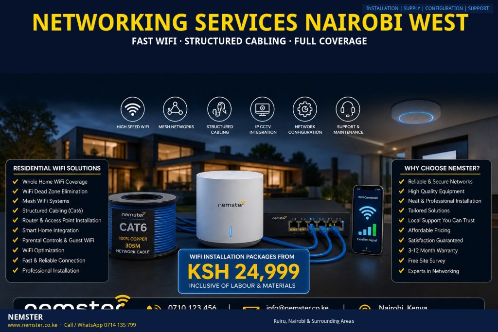 Networking Services Nairobi West