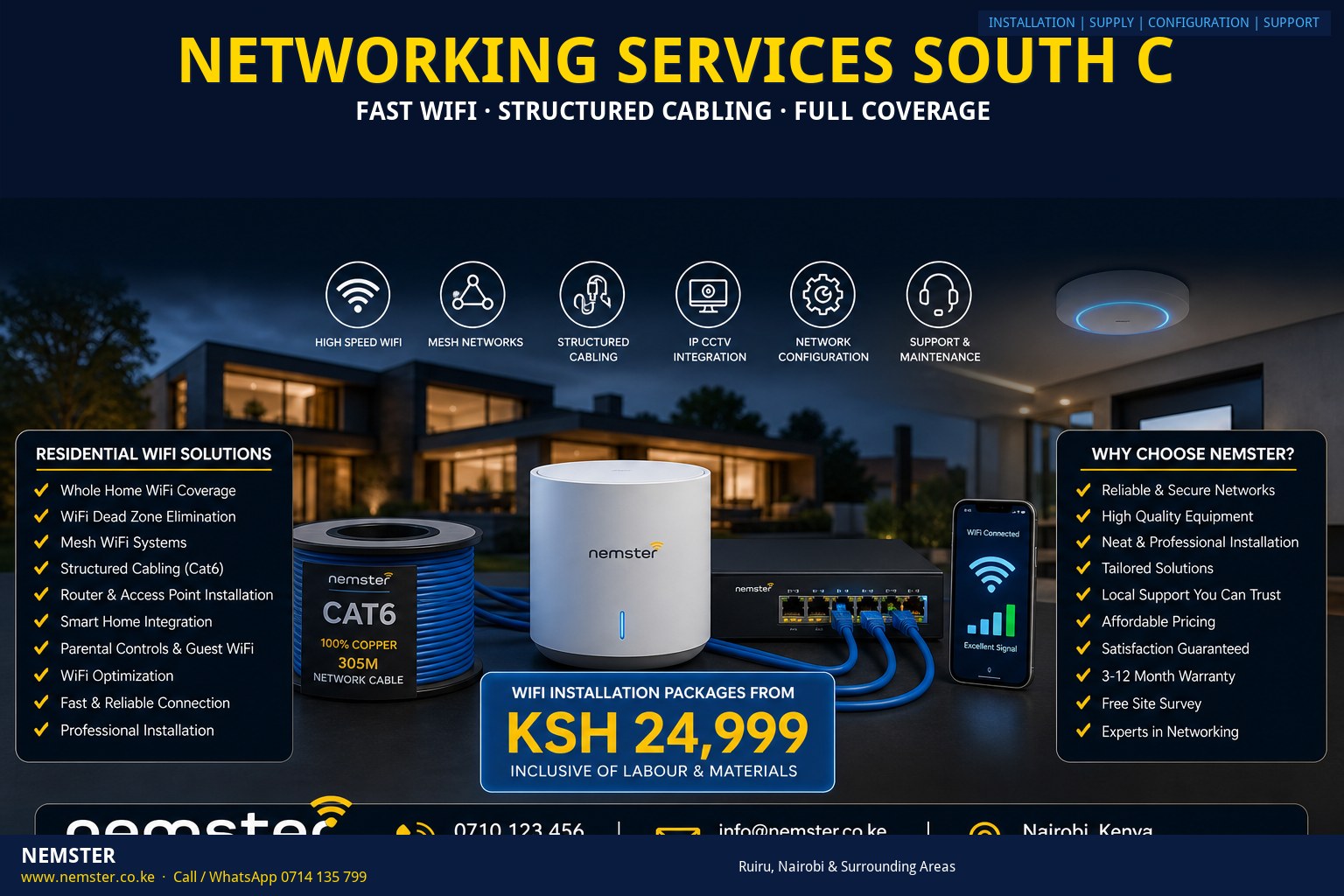 Networking Services South C