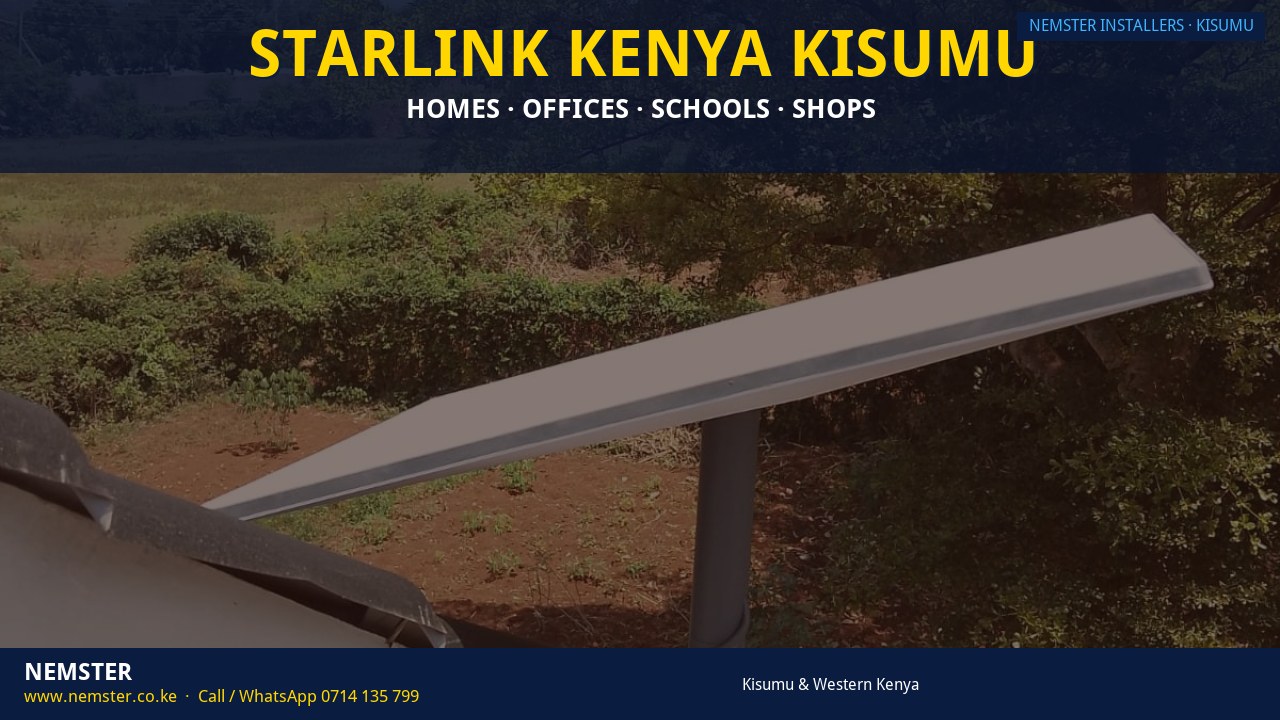 Starlink Kenya Kisumu