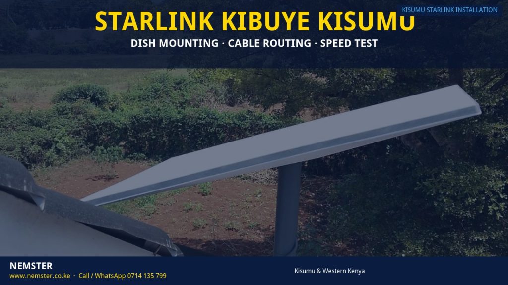 Starlink Kibuye Kisumu