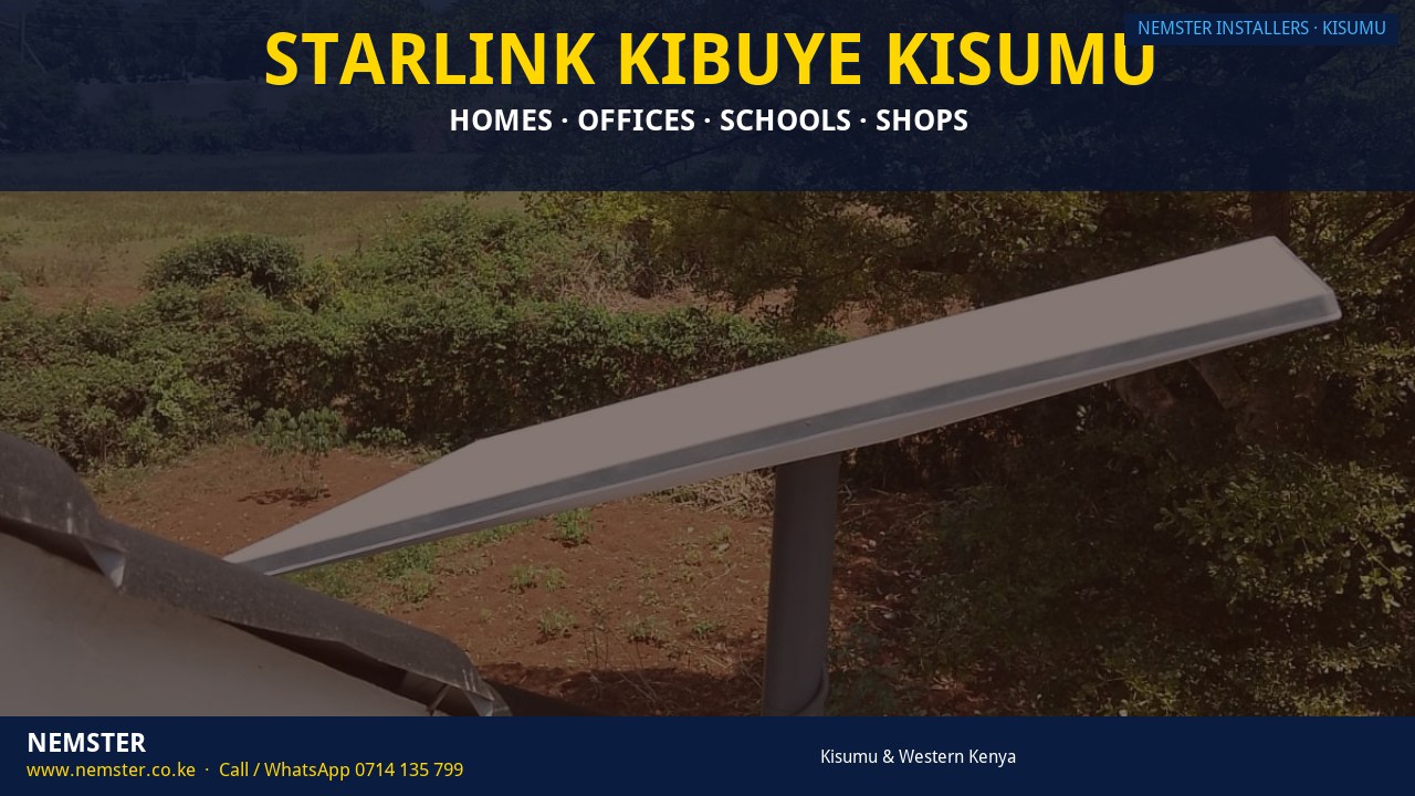 Starlink Kibuye Kisumu