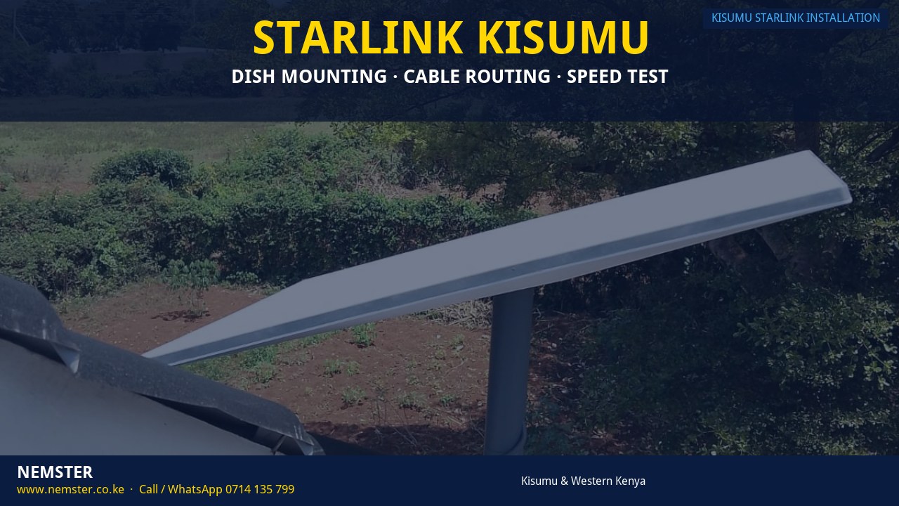 Starlink Kisumu