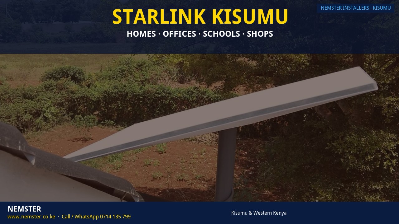 Starlink Kisumu