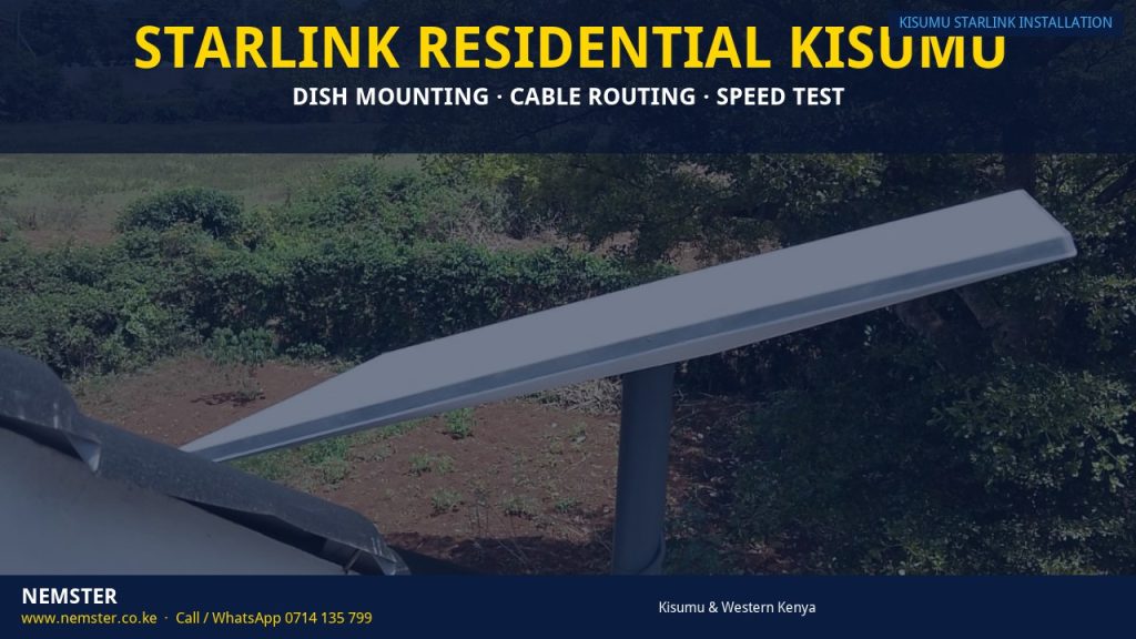 Starlink Residential Kisumu