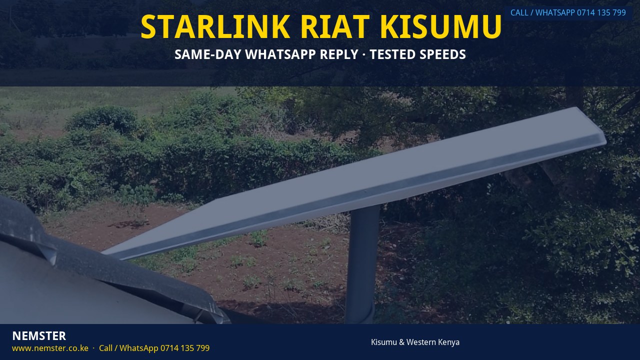 Starlink Riat Kisumu