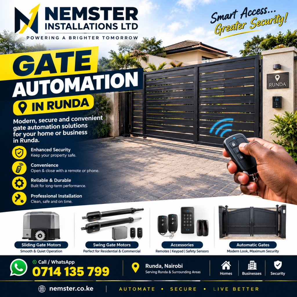 Gate automation Runda