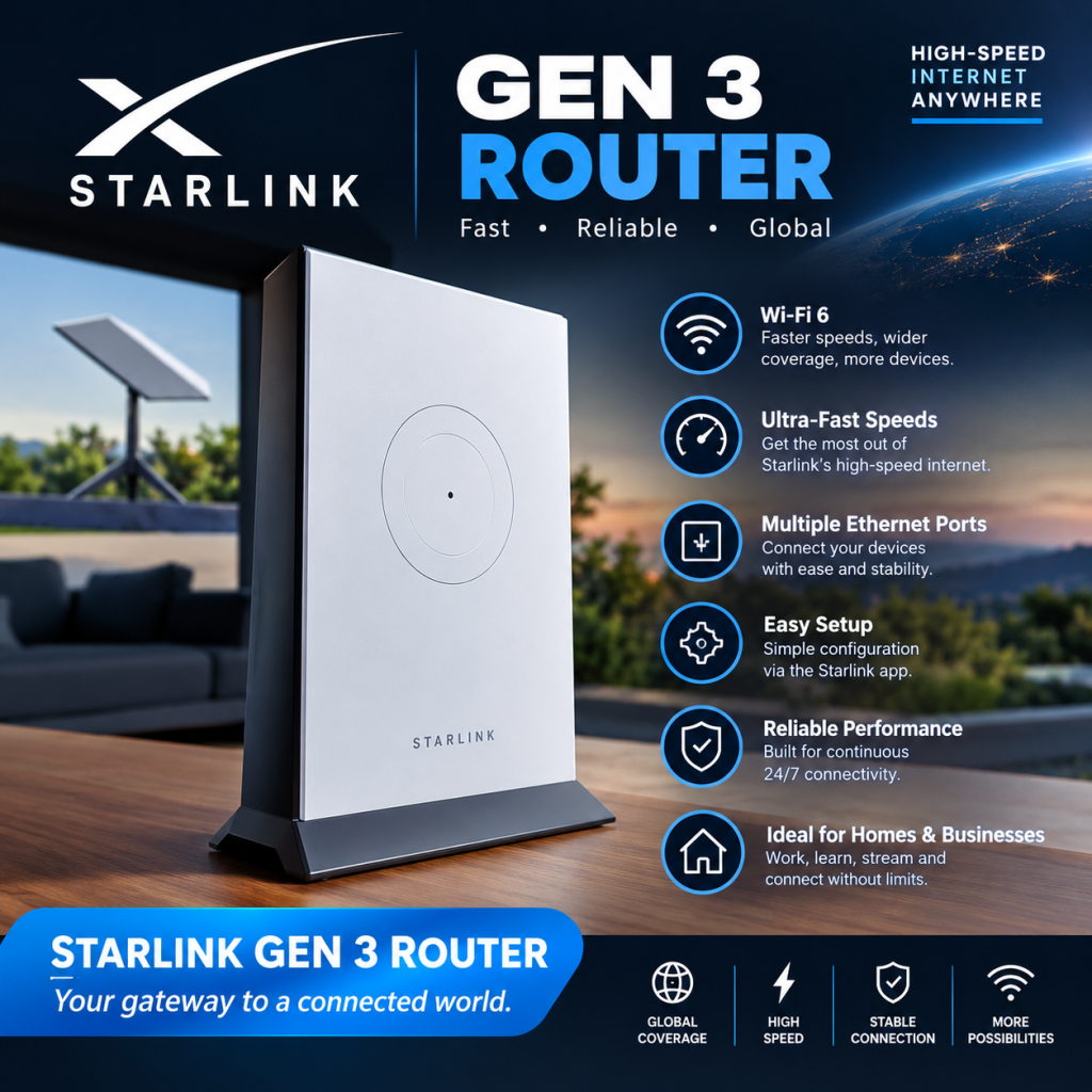 Starlink Gen 3 router