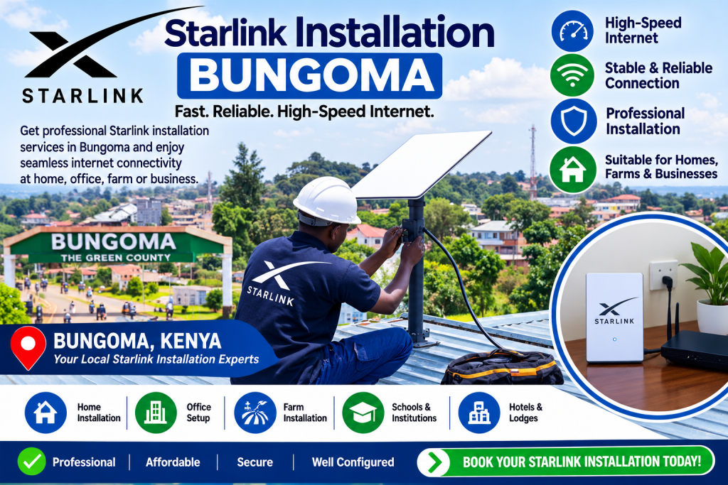 Starlink installation Bungoma