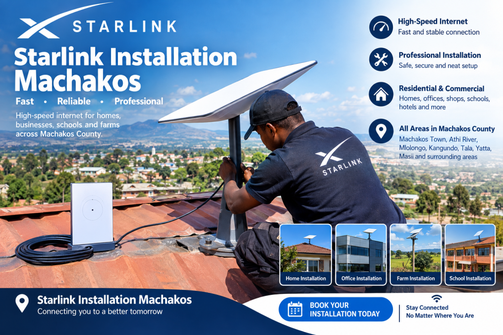 Starlink installation Machakos