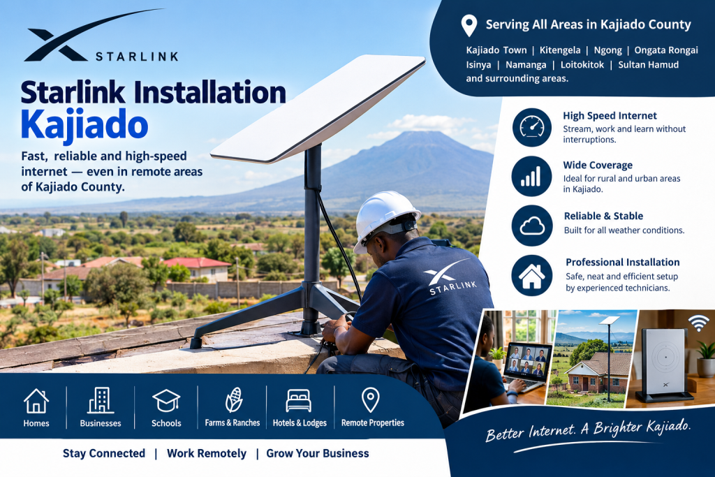 Starlink installation Kajiado