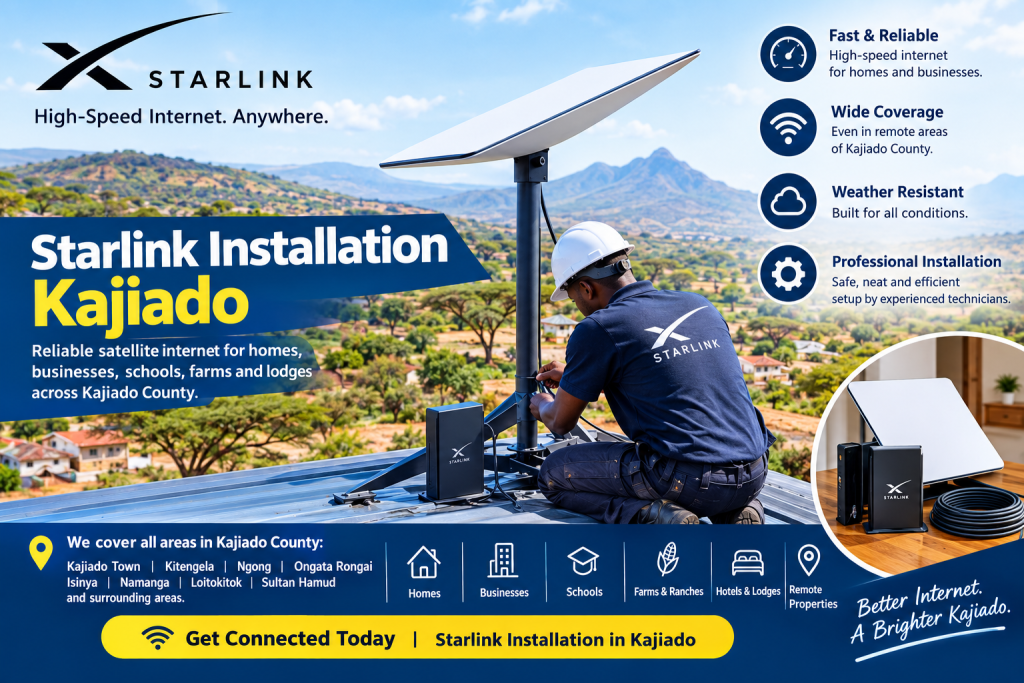 Starlink installation Kajiado