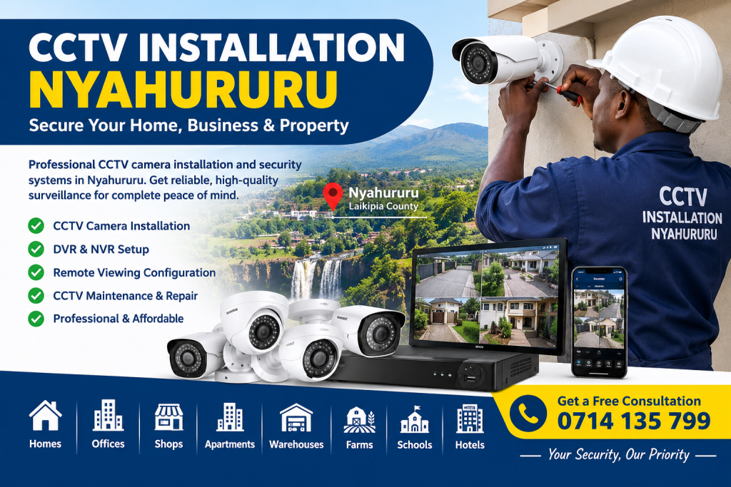 CCTV Installation Nyahururu
