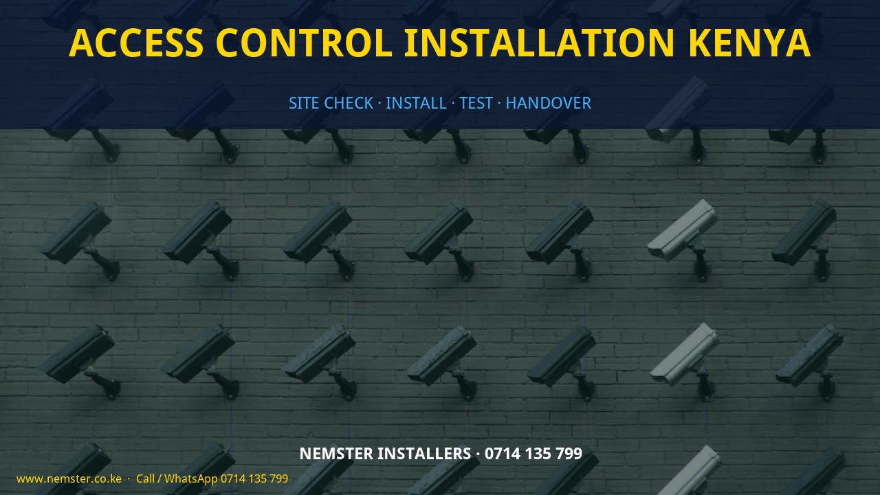 access control installation Kenya