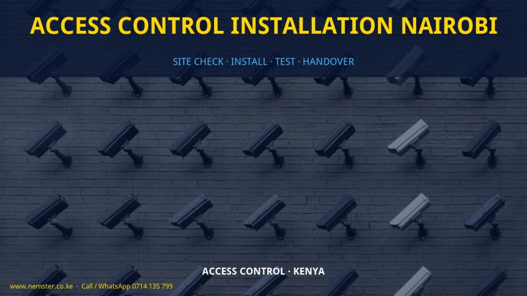 access control installation Nairobi