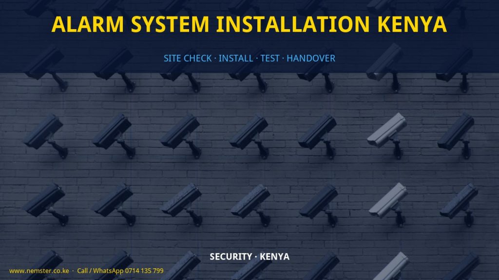 alarm system installation Kenya