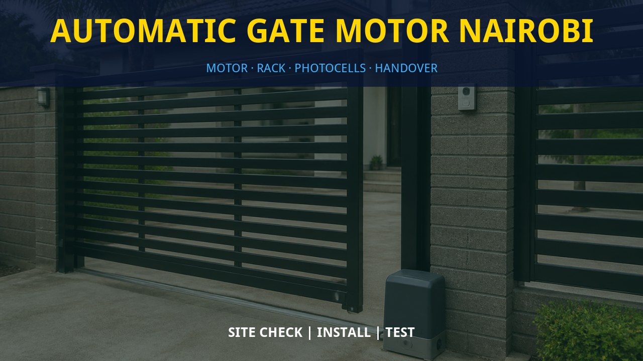 Automatic gate motor Nairobi Automatic gate motor Nairobi