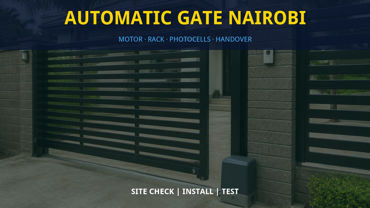 Automatic gate Nairobi Automatic gate Nairobi