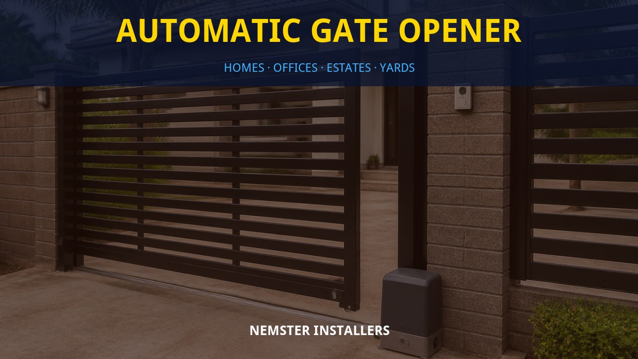 Automatic gate opener Automatic gate opener