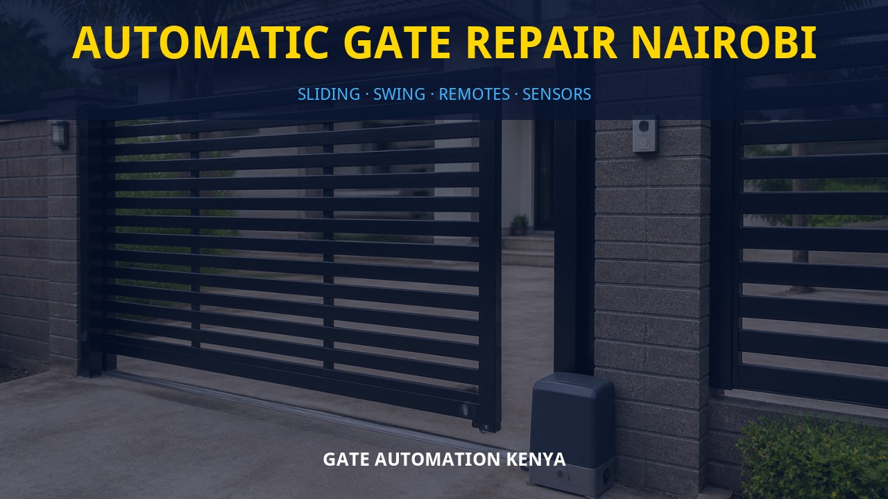 Automatic gate repair Nairobi Automatic gate repair Nairobi
