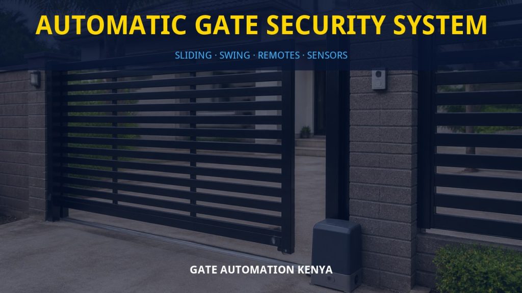 Automatic gate security system