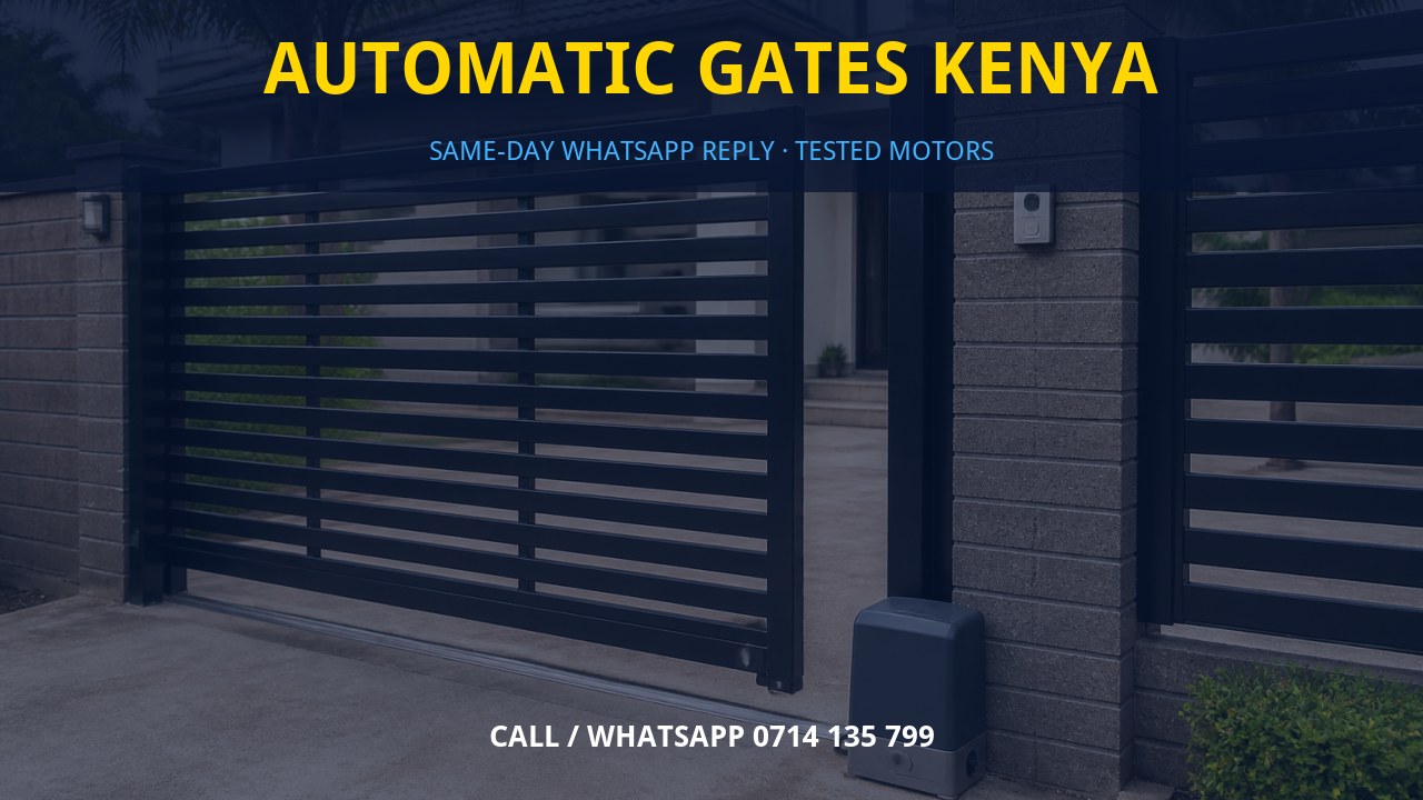 Automatic gates Kenya Automatic gates Kenya
