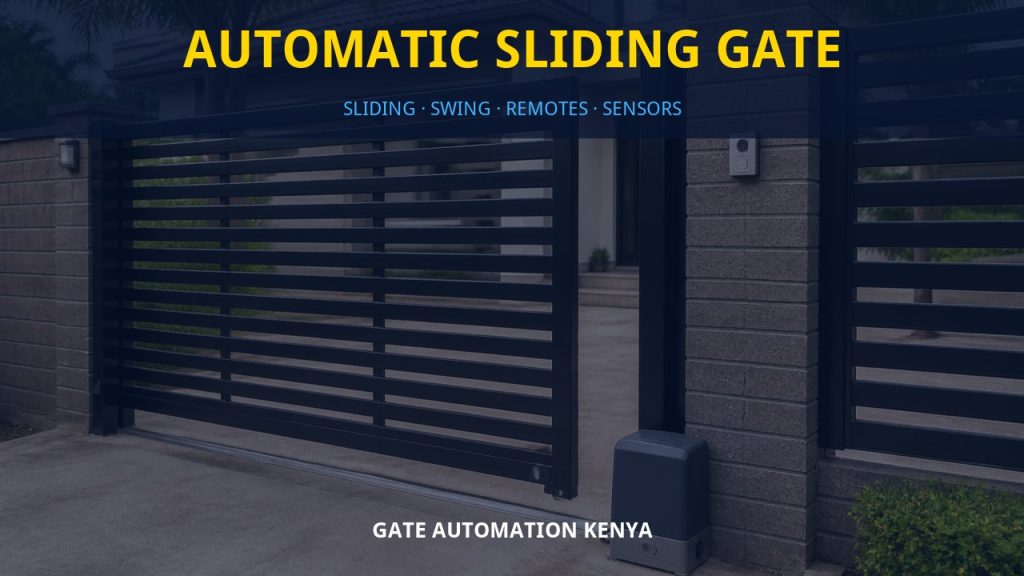 Automatic sliding gate