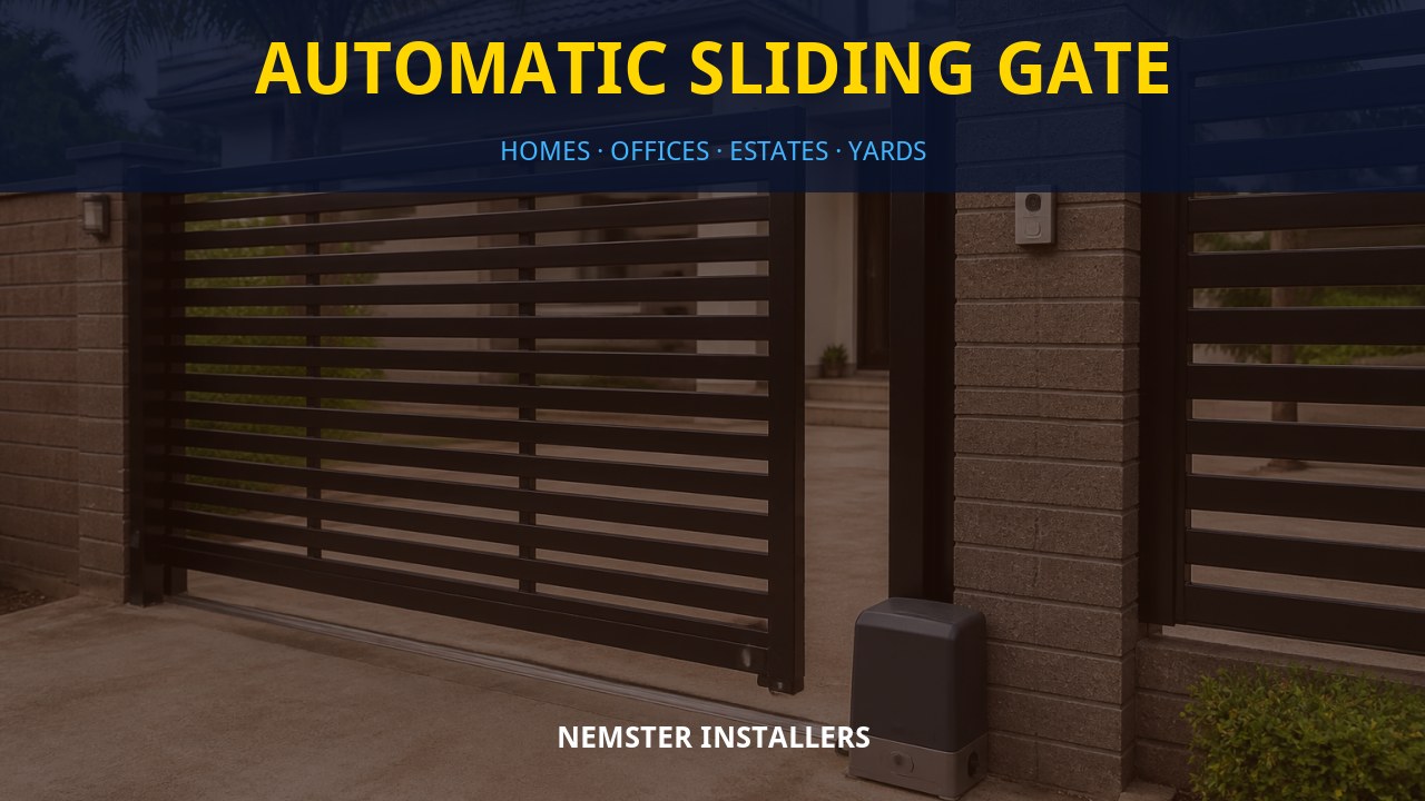Automatic sliding gate Automatic sliding gate