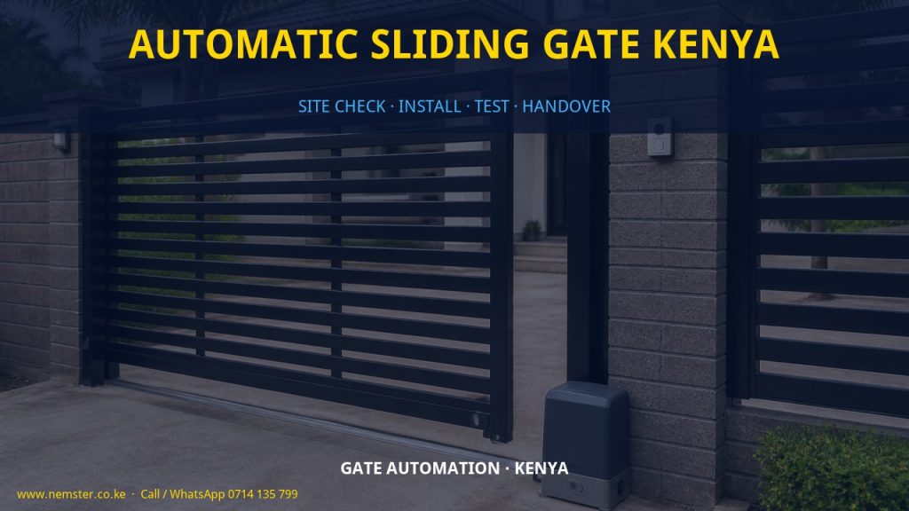 automatic sliding gate Kenya