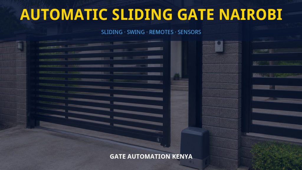 Automatic sliding gate Nairobi
