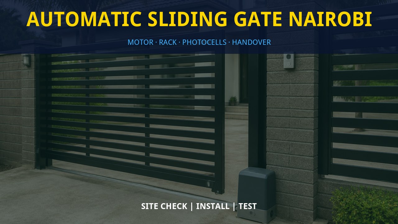 Automatic sliding gate Nairobi