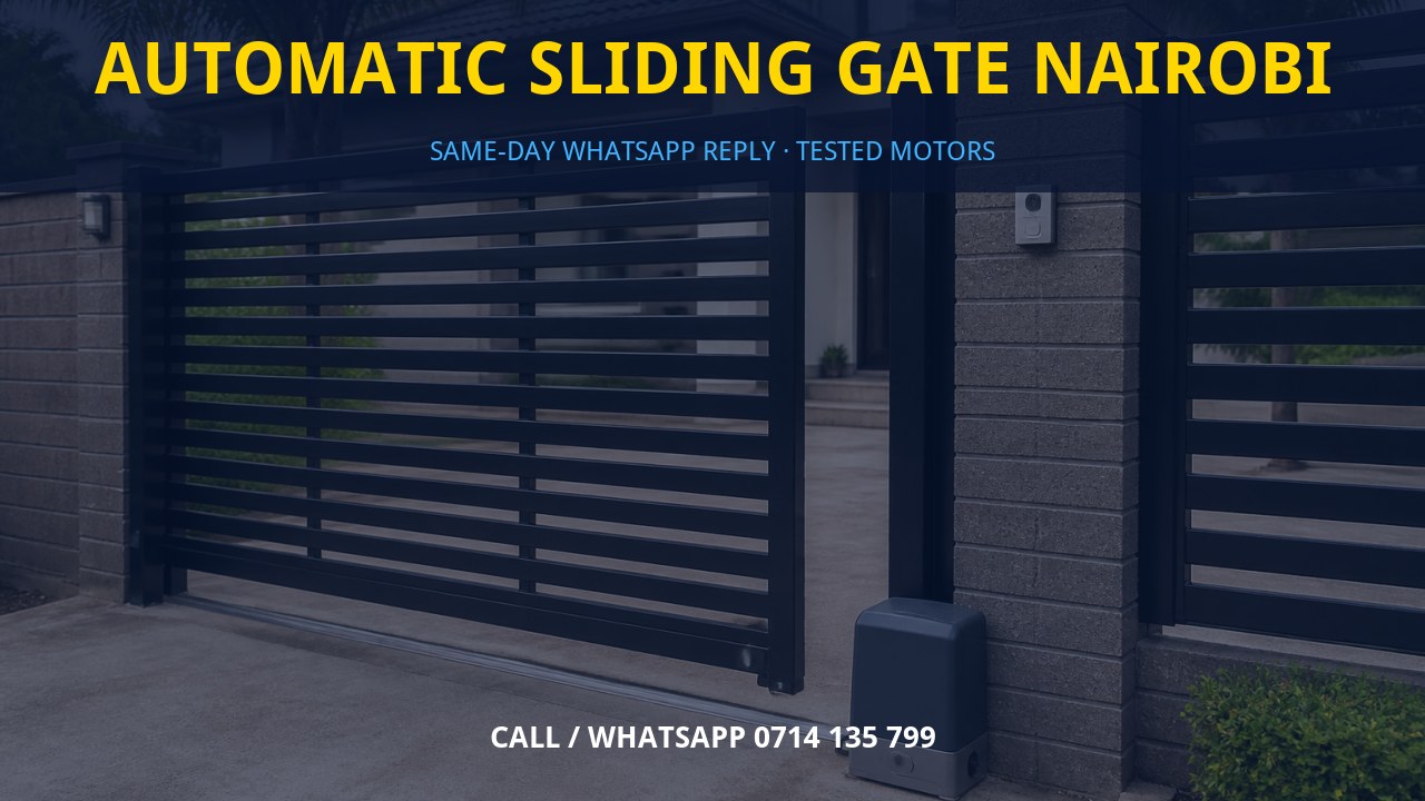 Automatic sliding gate Nairobi