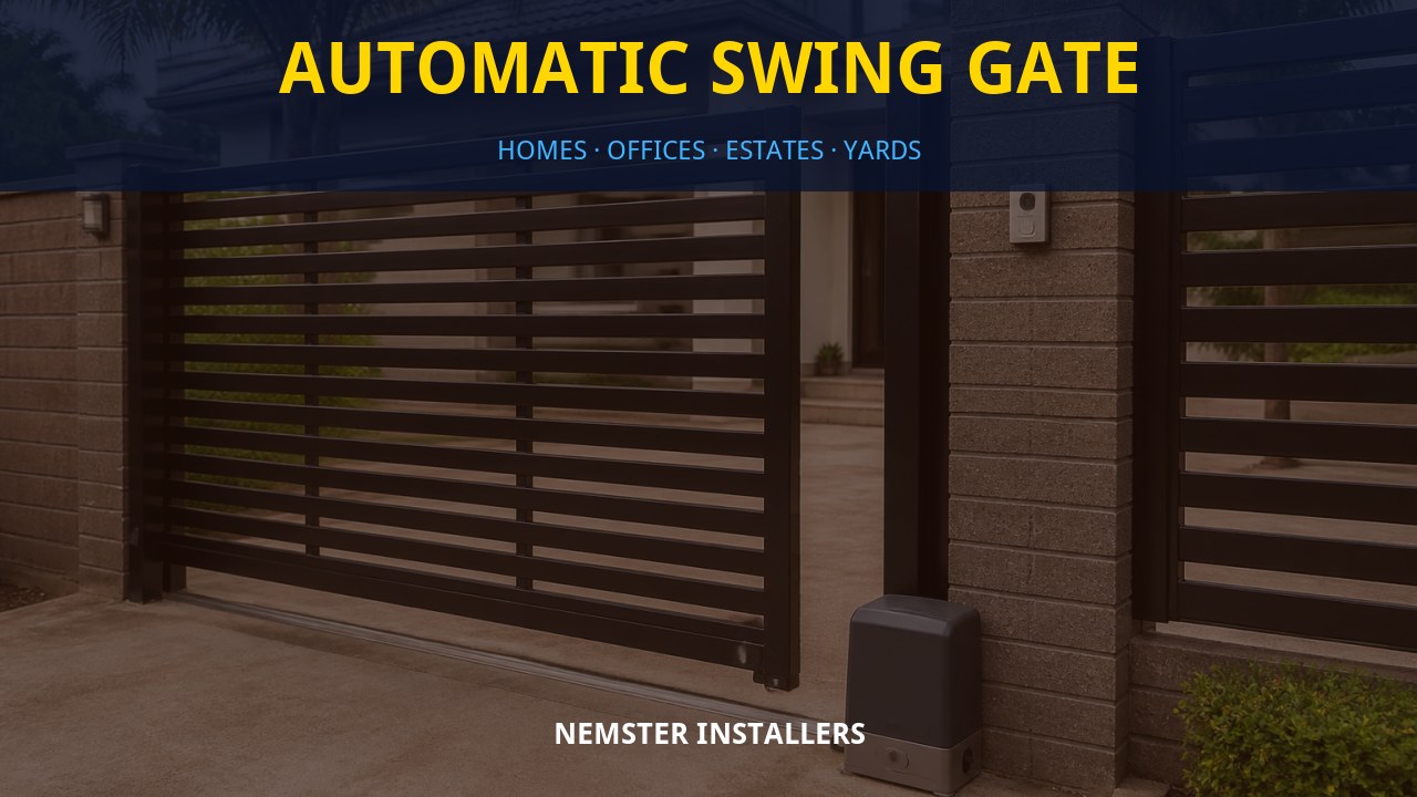 Automatic swing gate Automatic swing gate