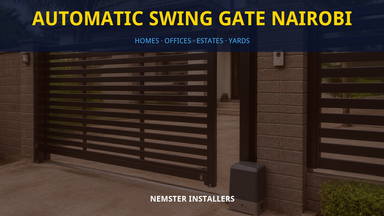 Automatic swing gate Nairobi Automatic swing gate Nairobi