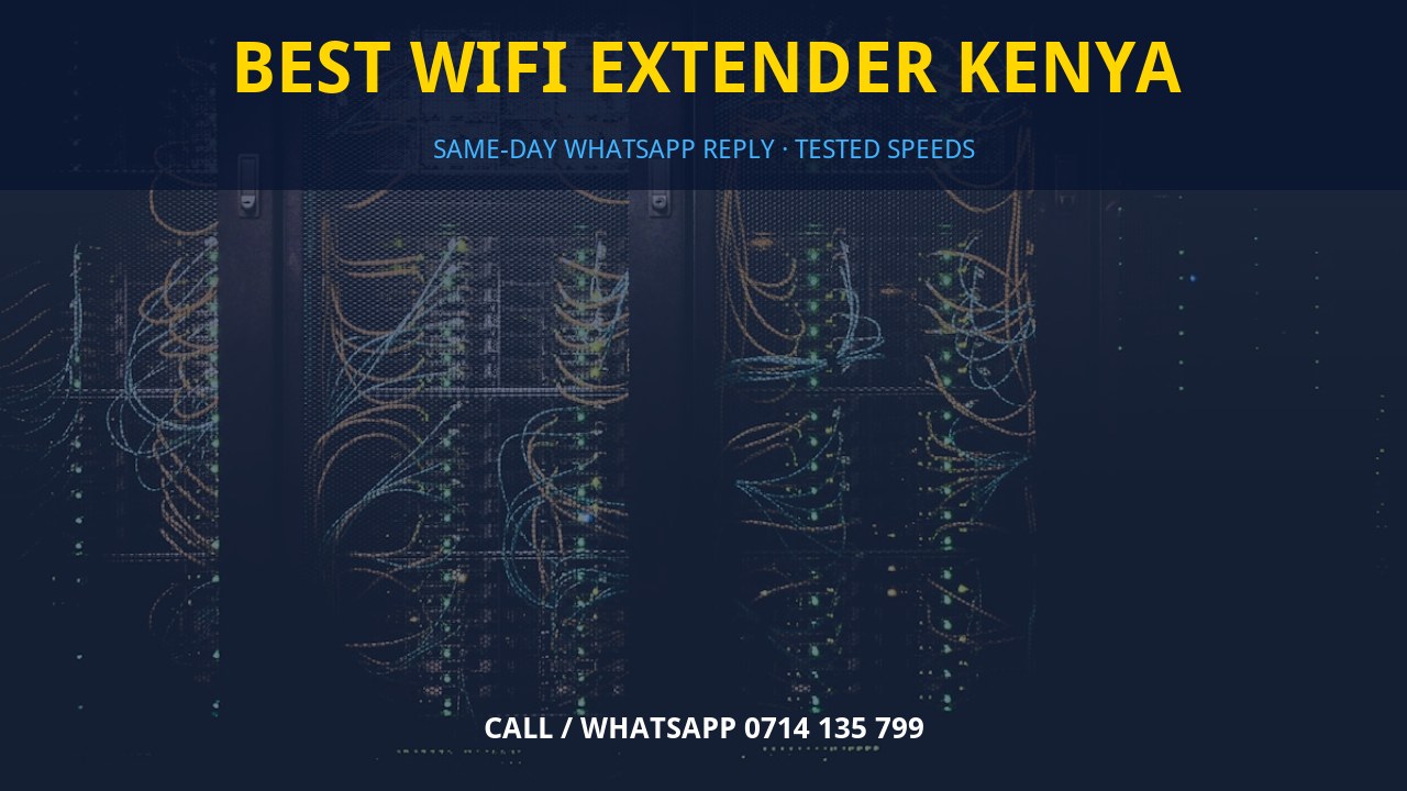 Best WiFi extender Kenya