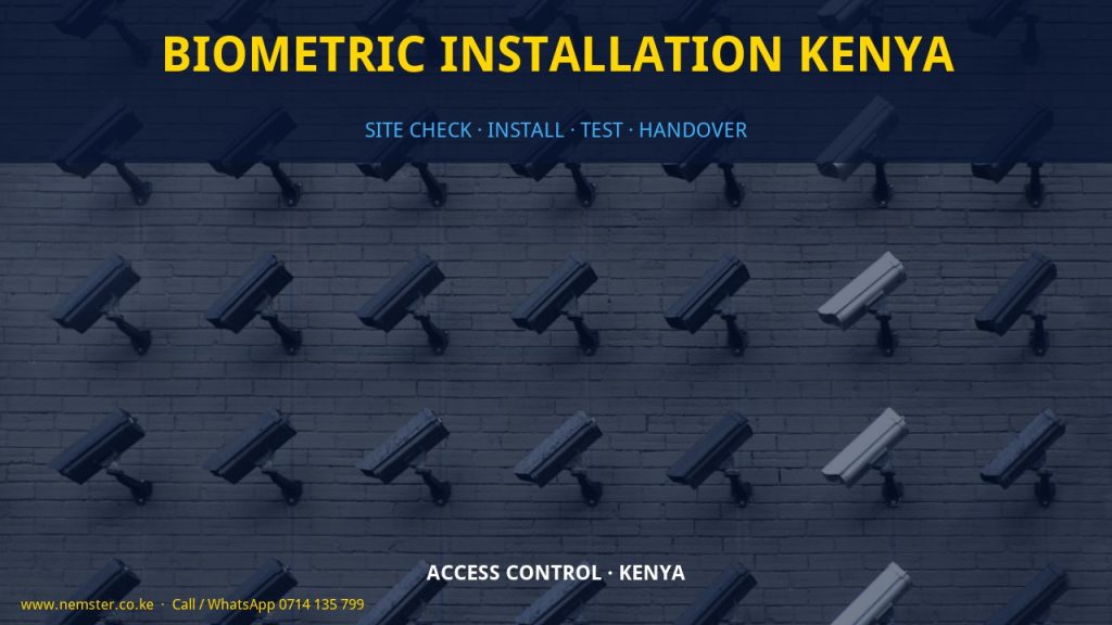 biometric installation Kenya
