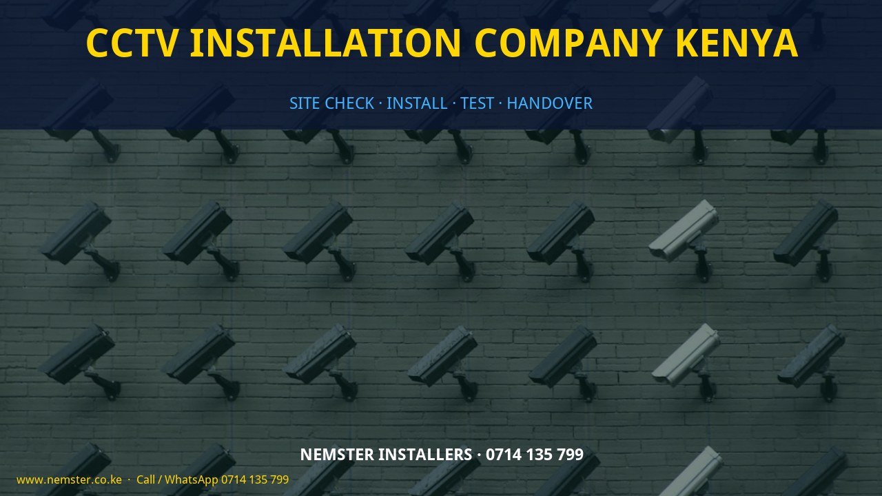 CCTV installation company Kenya CCTV installation company Kenya