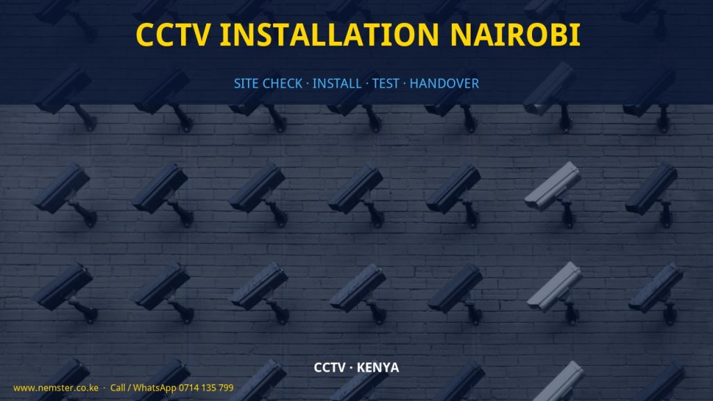 CCTV installation Nairobi