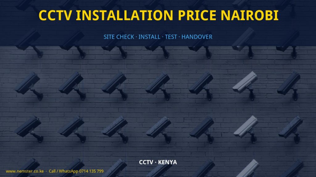 CCTV installation price Nairobi