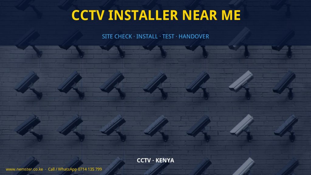 CCTV installer near me