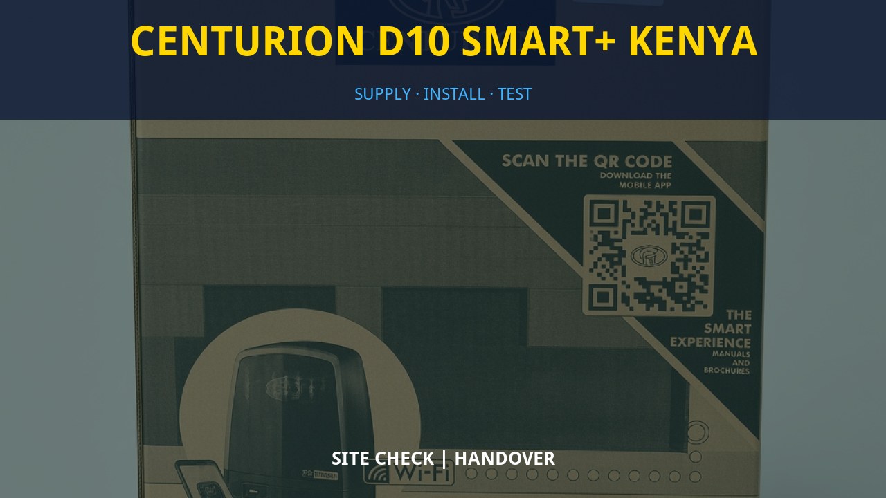 Centurion D10 Smart+ Kenya Centurion D10 Smart+ Kenya