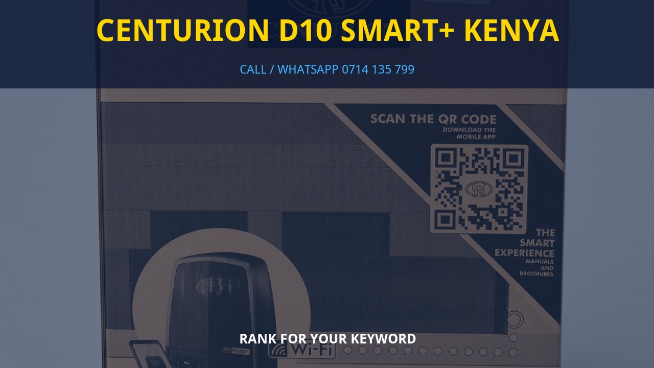 Centurion D10 Smart+ Kenya Centurion D10 Smart+ Kenya