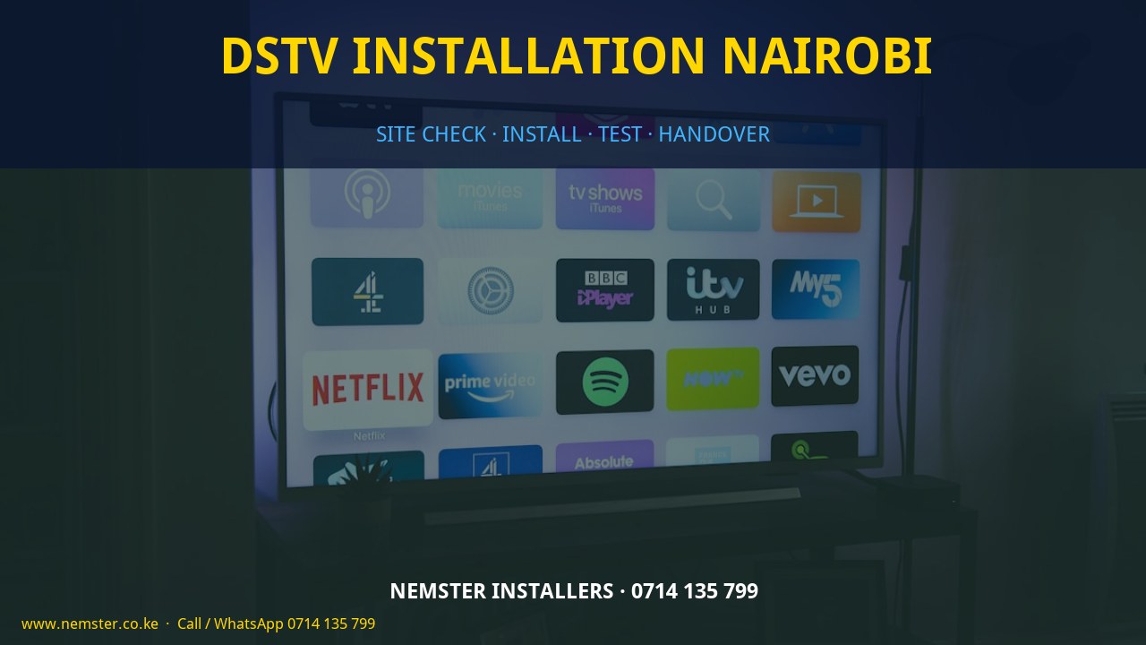 DSTV installation Nairobi DSTV installation Nairobi