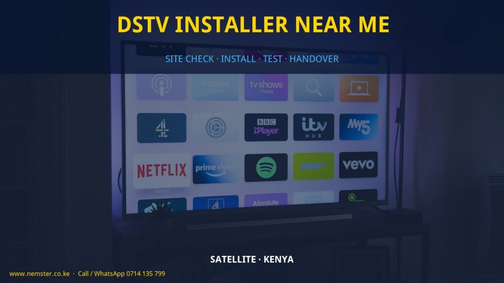DSTV installer near me