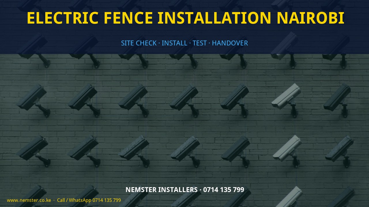 electric fence installation Nairobi electric fence installation Nairobi